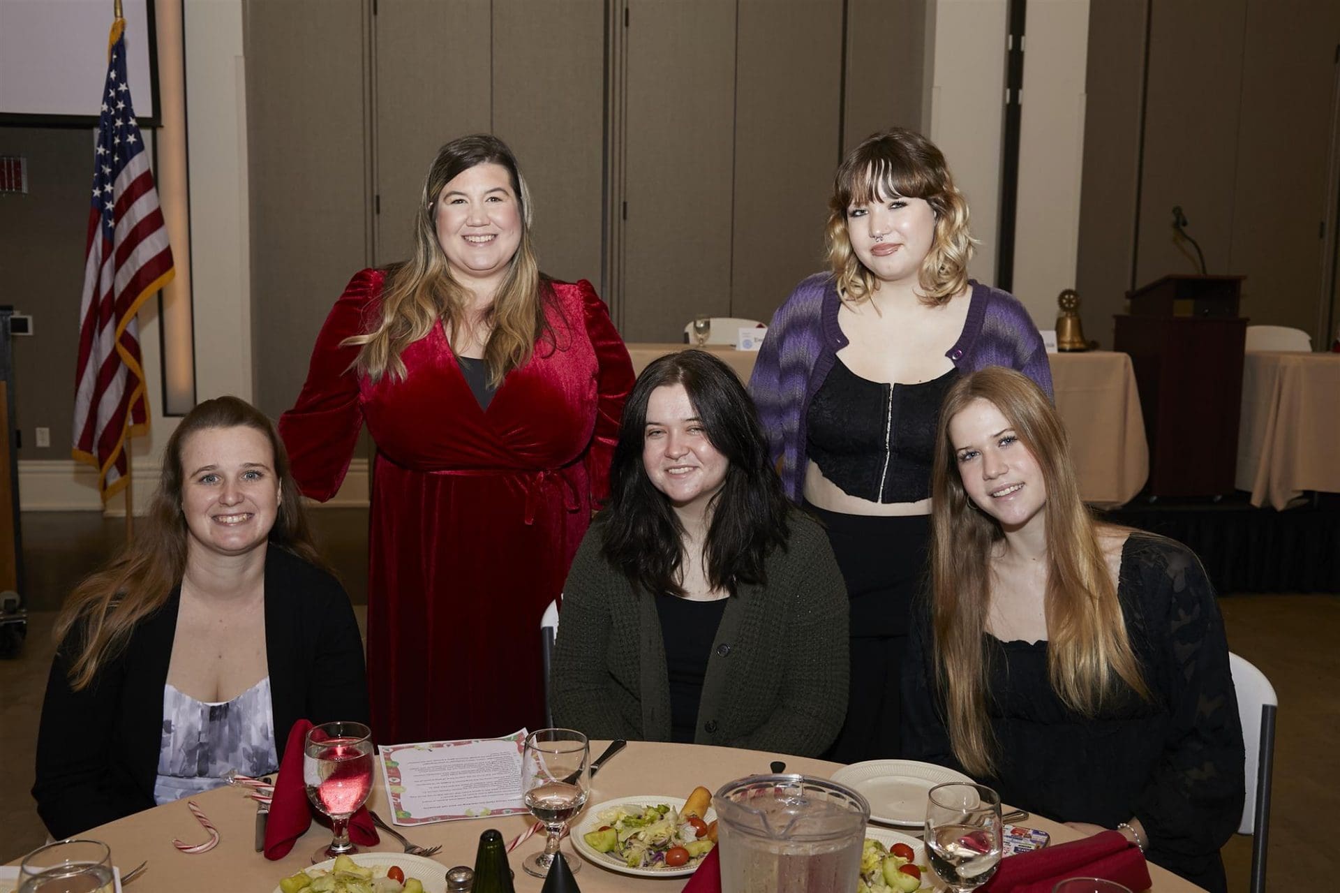 Group of women posing for camera