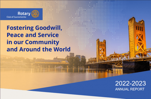 Cover of 2022-2023 annual report