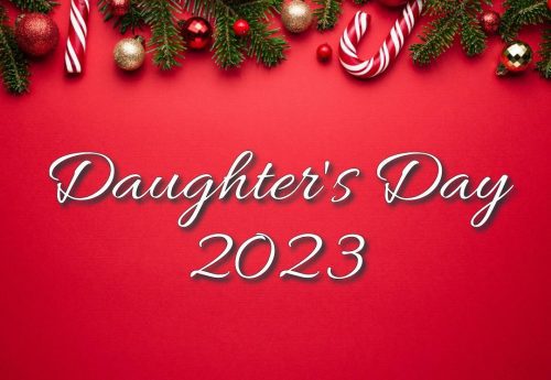 Daughter's Day 2023 banner