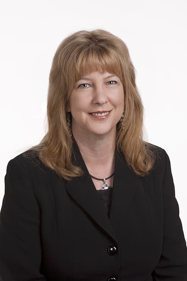 Portrait shot of Mary de Leo