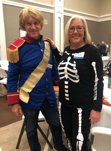 photo of people in Halloween costumes