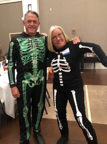 photo of people in Halloween costumes