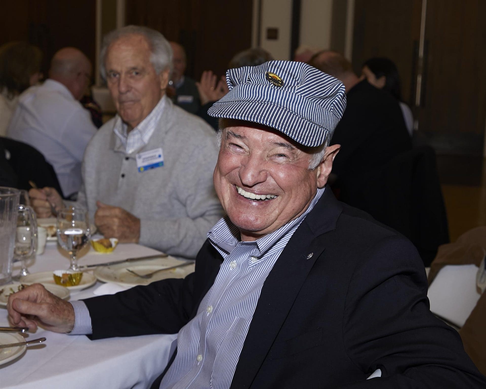 Man smiling for camera