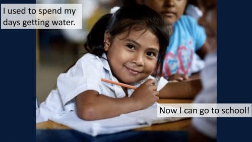 girl in school