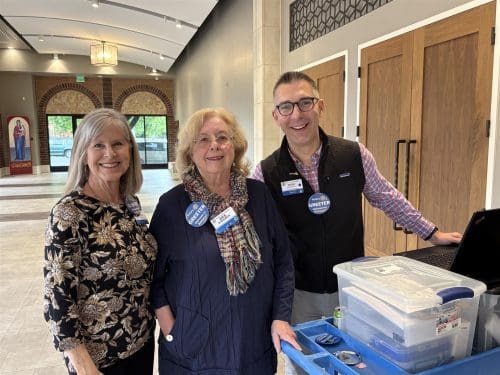 Rotary club members